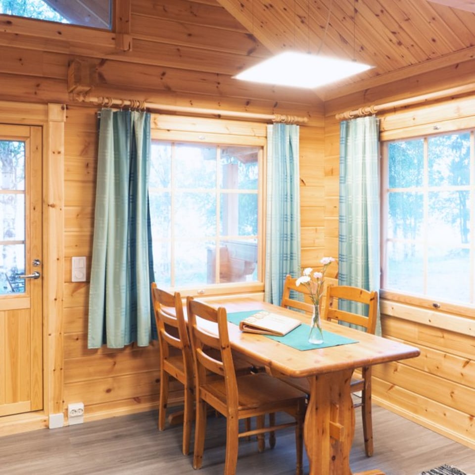 Riverside Cabin Sitzgelegenheit